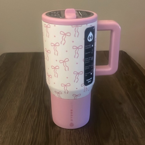 Hydrojug- 20 oz traveler - Bows - Picture 1 of 2